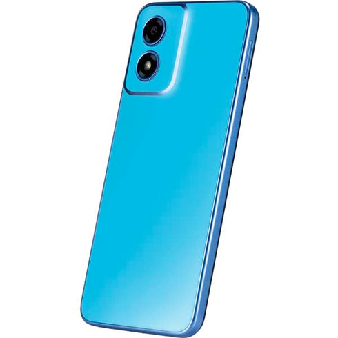 Color Pop Turbo Cyan Moto G Play 4G (2024) Skin