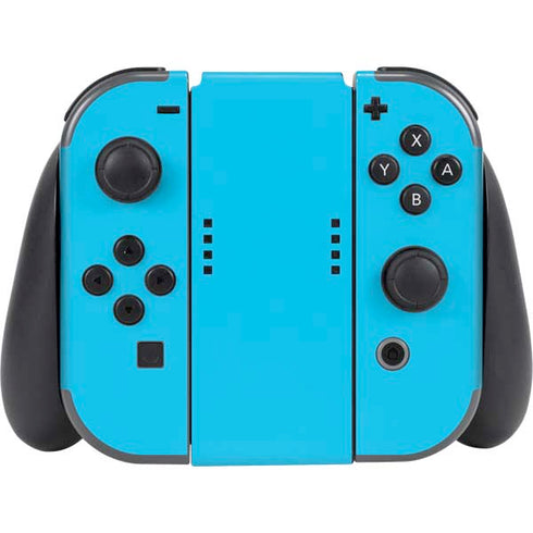Color Pop Turbo Cyan Nintendo Switch (2017-2021) Joy-Con Controller Skin