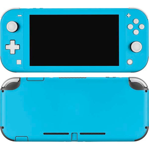 Color Pop Turbo Cyan Nintendo Switch Lite Skin