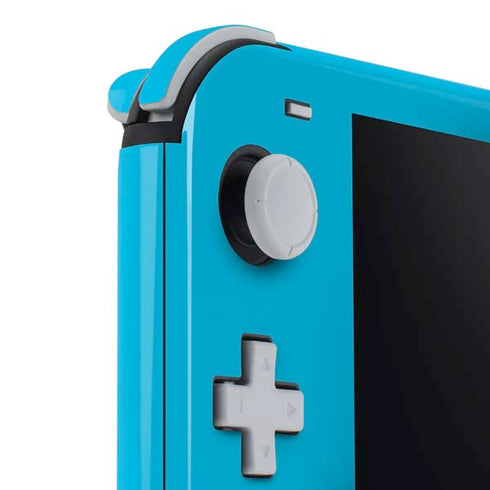 Color Pop Turbo Cyan Nintendo Switch Lite Skin