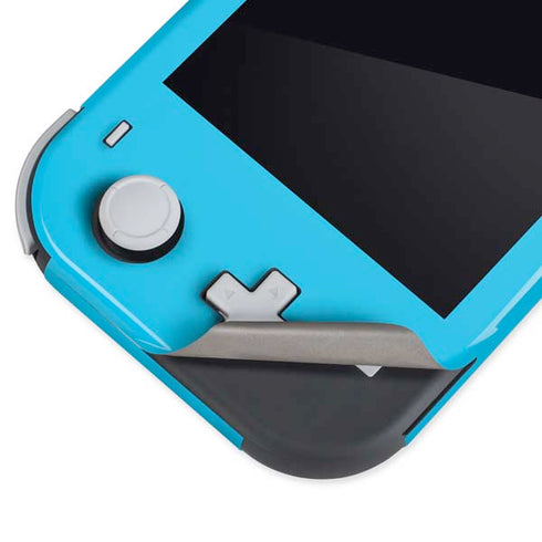 Color Pop Turbo Cyan Nintendo Switch Lite Skin