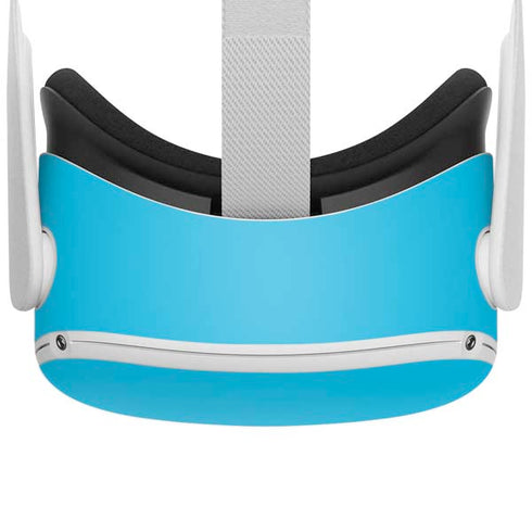 Color Pop Turbo Cyan Oculus Quest 2 Skin