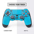 Color Pop Turbo Cyan PS4 Slim Bundle Skin