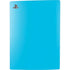 Color Pop Turbo Cyan PS5 Console Skin