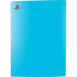 Color Pop Turbo Cyan PS5 Digital Edition Console Skin