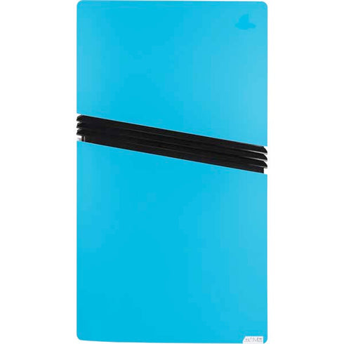 Color Pop Turbo Cyan PS5 Pro Bundle Skin