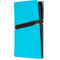 Color Pop Turbo Cyan PS5 Pro Console Skin