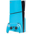 Color Pop Turbo Cyan PS5 Slim Disk Bundle Skin
