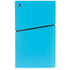 Color Pop Turbo Cyan PS5 Slim Disk Console Skin