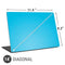 Color Pop Turbo Cyan Universal Laptop 14in (11.4 x 8.2in) Skin