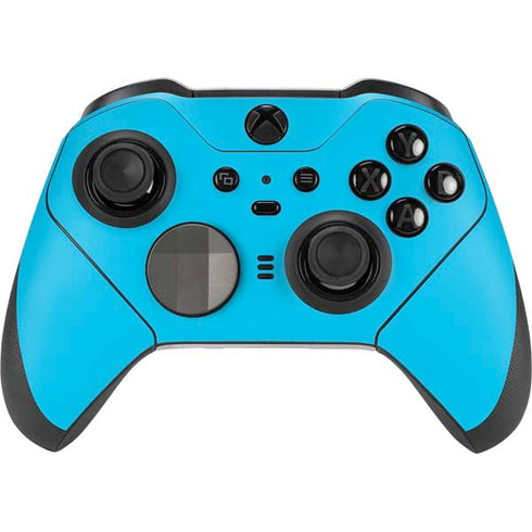 Color Pop Turbo Cyan Xbox Elite Wireless Controller Series 2 Skin
