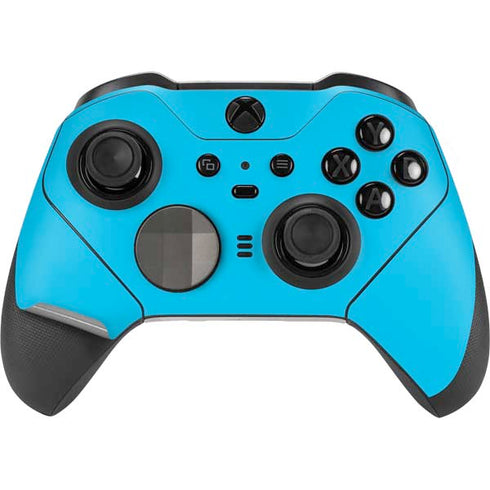 Color Pop Turbo Cyan Xbox Elite Wireless Controller Series 2 Skin