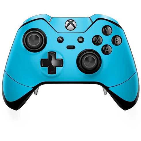 Color Pop Turbo Cyan Xbox One Elite Controller Skin