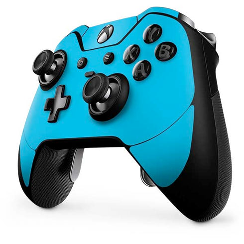 Color Pop Turbo Cyan Xbox One Elite Controller Skin