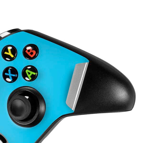 Color Pop Turbo Cyan Xbox One S Controller Skin