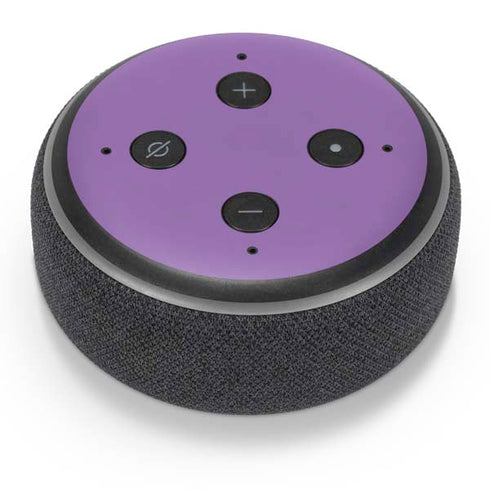 Color Pop VHS Purple Amazon Echo Dot Skin