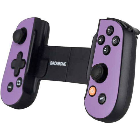 Color Pop VHS Purple Backbone One for iPhone Game Controller Skin