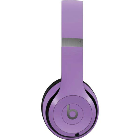 Color Pop VHS Purple Beats Solo 4 Wireless Headphones Skin