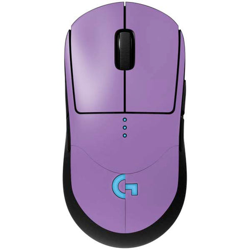 Color Pop VHS Purple G Pro Wireless Gaming Mouse Skin