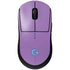Color Pop VHS Purple G Pro Wireless Gaming Mouse Skin