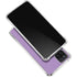 Color Pop VHS Purple Galaxy A12 Clear Case