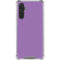 Color Pop VHS Purple Galaxy A17 Clear Case