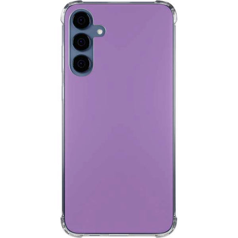 Color Pop VHS Purple Galaxy A35 5G Clear Case
