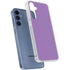 Color Pop VHS Purple Galaxy A35 5G Clear Case