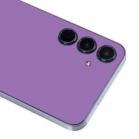 Color Pop VHS Purple Galaxy A35 5G Skin