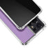 Color Pop VHS Purple Galaxy S21 Ultra 5G Clear Case