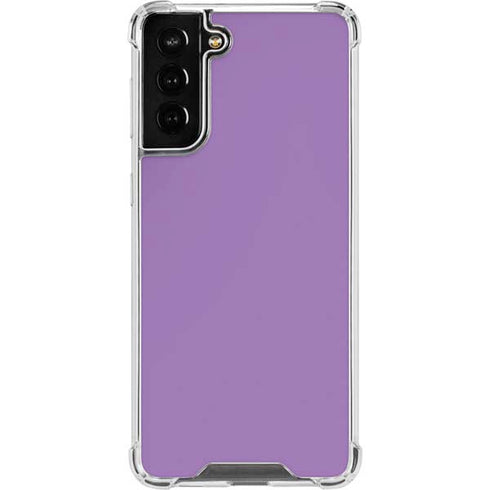 Color Pop VHS Purple Galaxy S22 Plus Clear Case