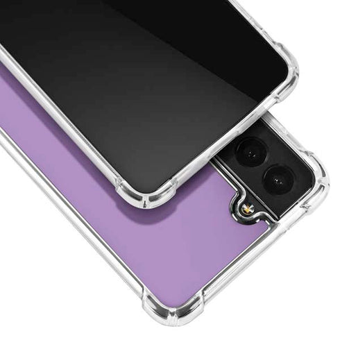 Color Pop VHS Purple Galaxy S22 Plus Clear Case