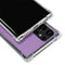 Color Pop VHS Purple Galaxy S22 Ultra Clear Case