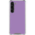 Color Pop VHS Purple Galaxy S23 Clear Case