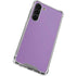 Color Pop VHS Purple Galaxy S23 Plus Clear Case
