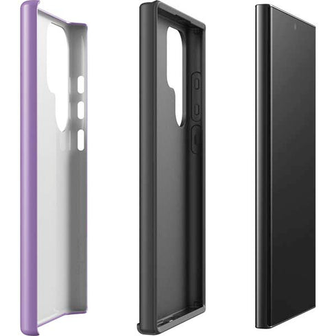 Color Pop VHS Purple Galaxy S23 Ultra Pro Case