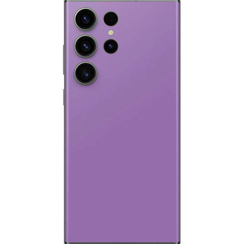 Color Pop VHS Purple Galaxy S23 Ultra Skin