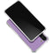 Color Pop VHS Purple Galaxy S24 FE Clear Case