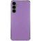 Color Pop VHS Purple Galaxy S24 Plus Clear Case