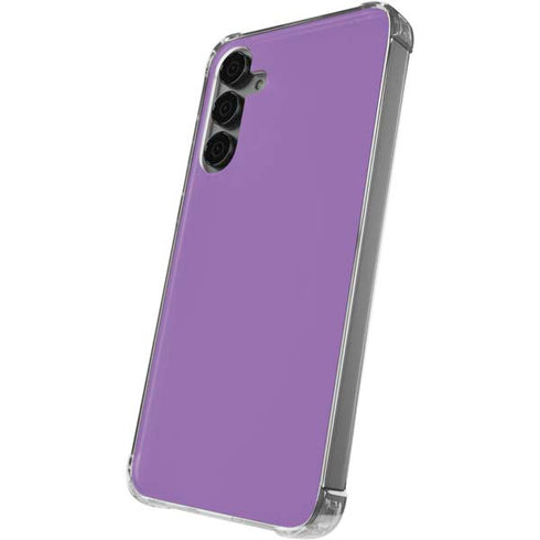 Color Pop VHS Purple Galaxy S24 Plus Clear Case