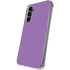 Color Pop VHS Purple Galaxy S24 Plus Clear Case