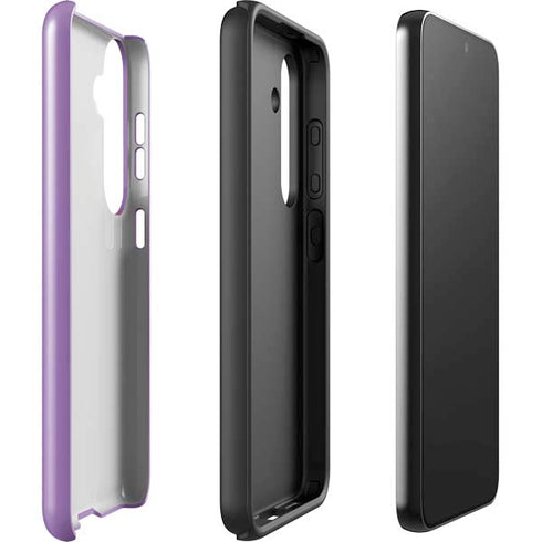 Color Pop VHS Purple Galaxy S24 Plus Impact Case