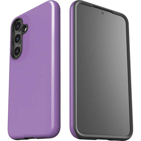 Color Pop VHS Purple Galaxy S24 Plus Impact Case