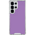 Color Pop VHS Purple Galaxy S25 Ultra Clear Case