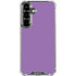 Color Pop VHS Purple Galaxy S26 Clear Case