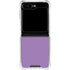 Color Pop VHS Purple Galaxy Z Flip5 5G Clear Case