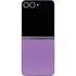 Color Pop VHS Purple Galaxy Z Flip6 Skin