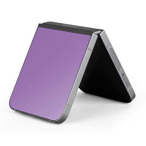 Color Pop VHS Purple Galaxy Z Flip6 Skin