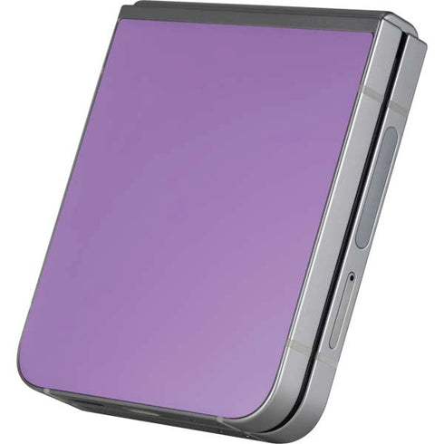 Color Pop VHS Purple Galaxy Z Flip6 Skin