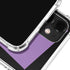Color Pop VHS Purple iPhone 11 Clear Case